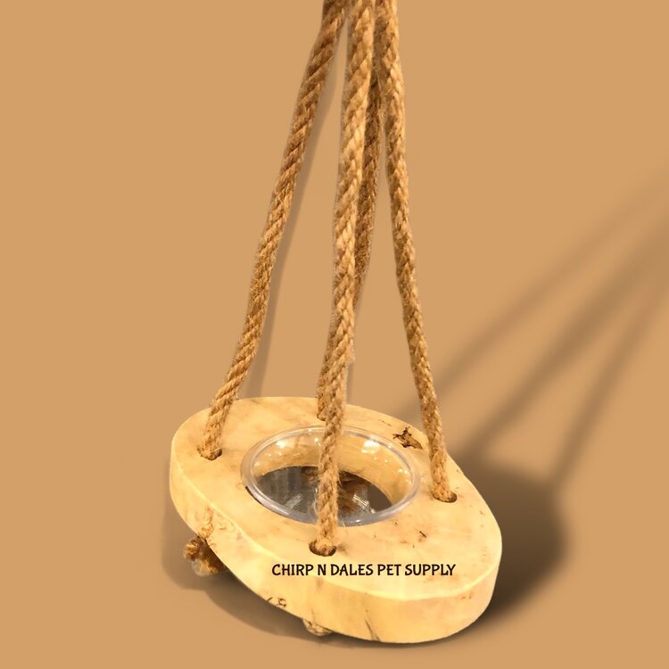 Jolly Jungle Jolly Jungle JAVA WOOD HAMMOCK WITH FEEDER (A1666)