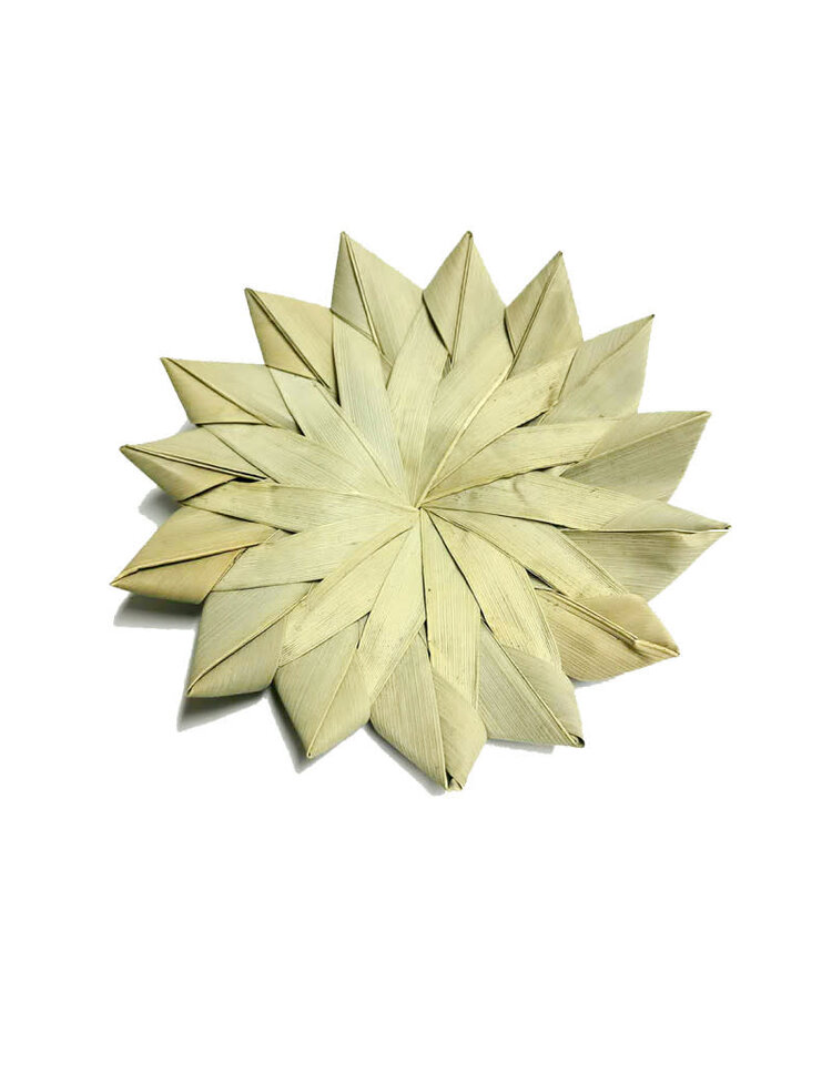 Jolly Jungle Palm Leaf Flower extra large 4"-5"