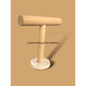 Jolly Jungle Jolly Jungle Wood T-Perch Small  5"x 4"