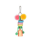 Jolly Jungle Jolly Jungle Small plastic Click Clack  6.5" Long by 2.25" Wide