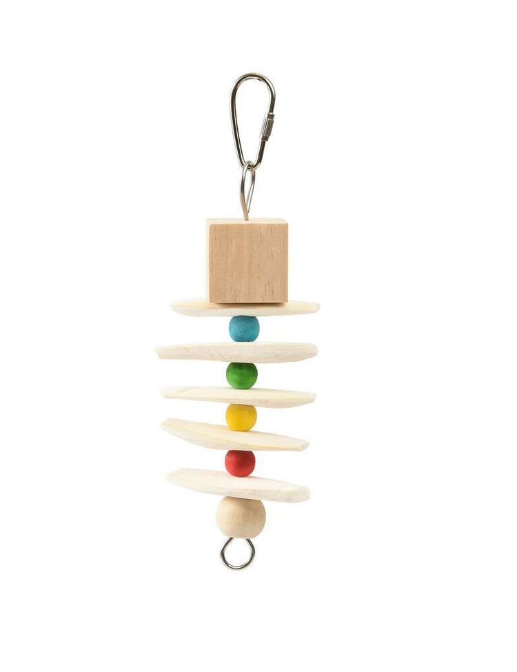 Jolly Jungle Jolly Jungle Small Natural Cuttlebone Kabob  7.5" Long by 2.5"