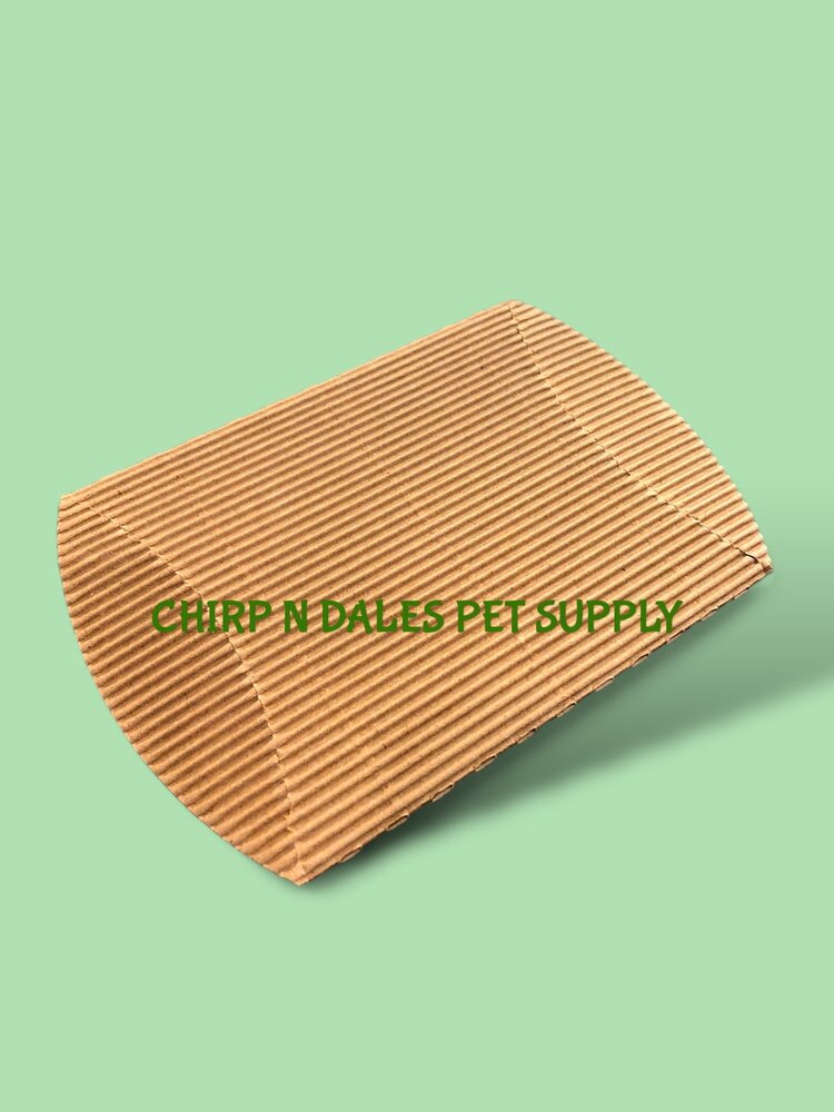 CND Corrugated Pillow Boxes 6"x 4" x 2"