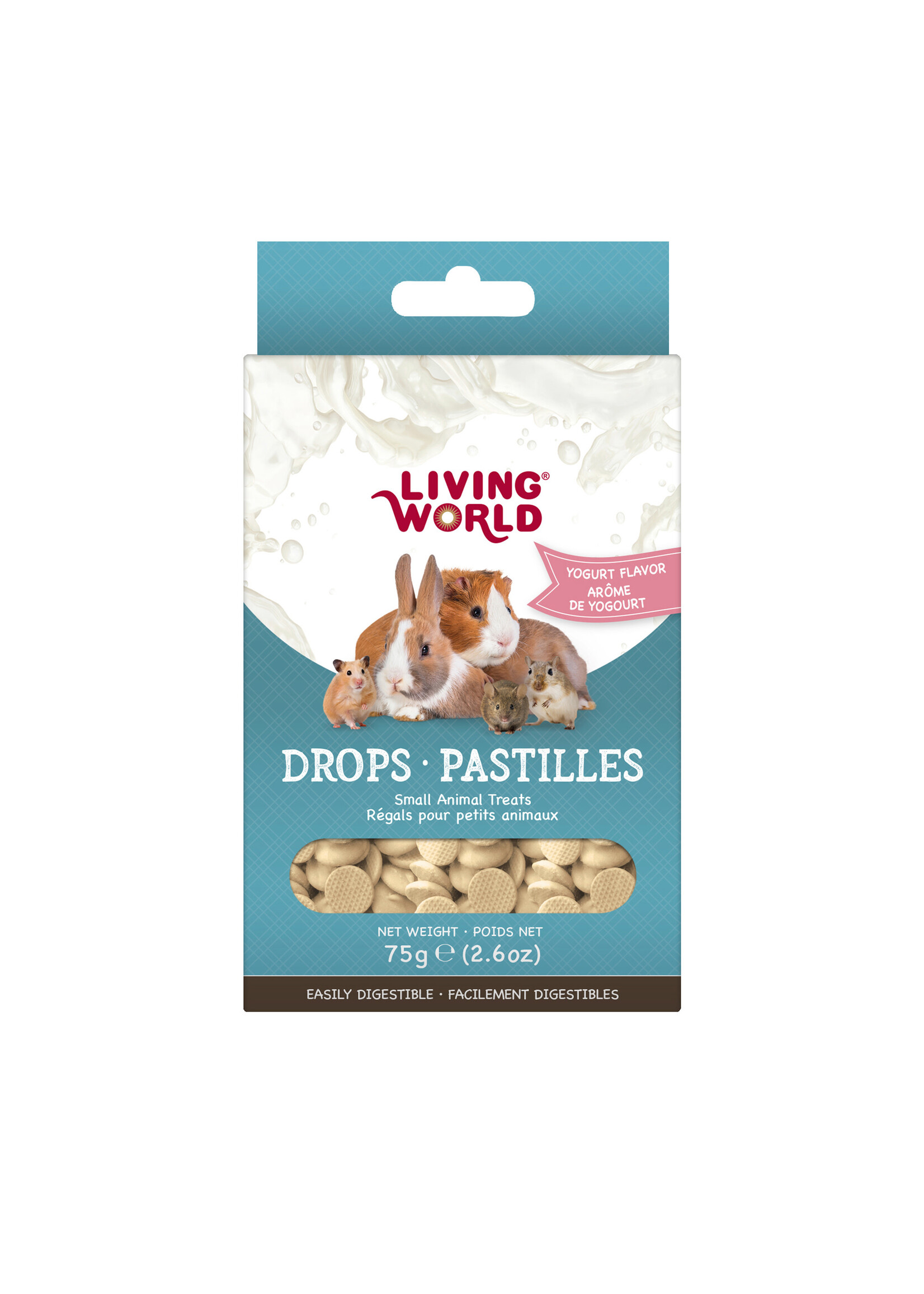 Living World Living World Small Animal Drops, Yogurt 2.6 oz