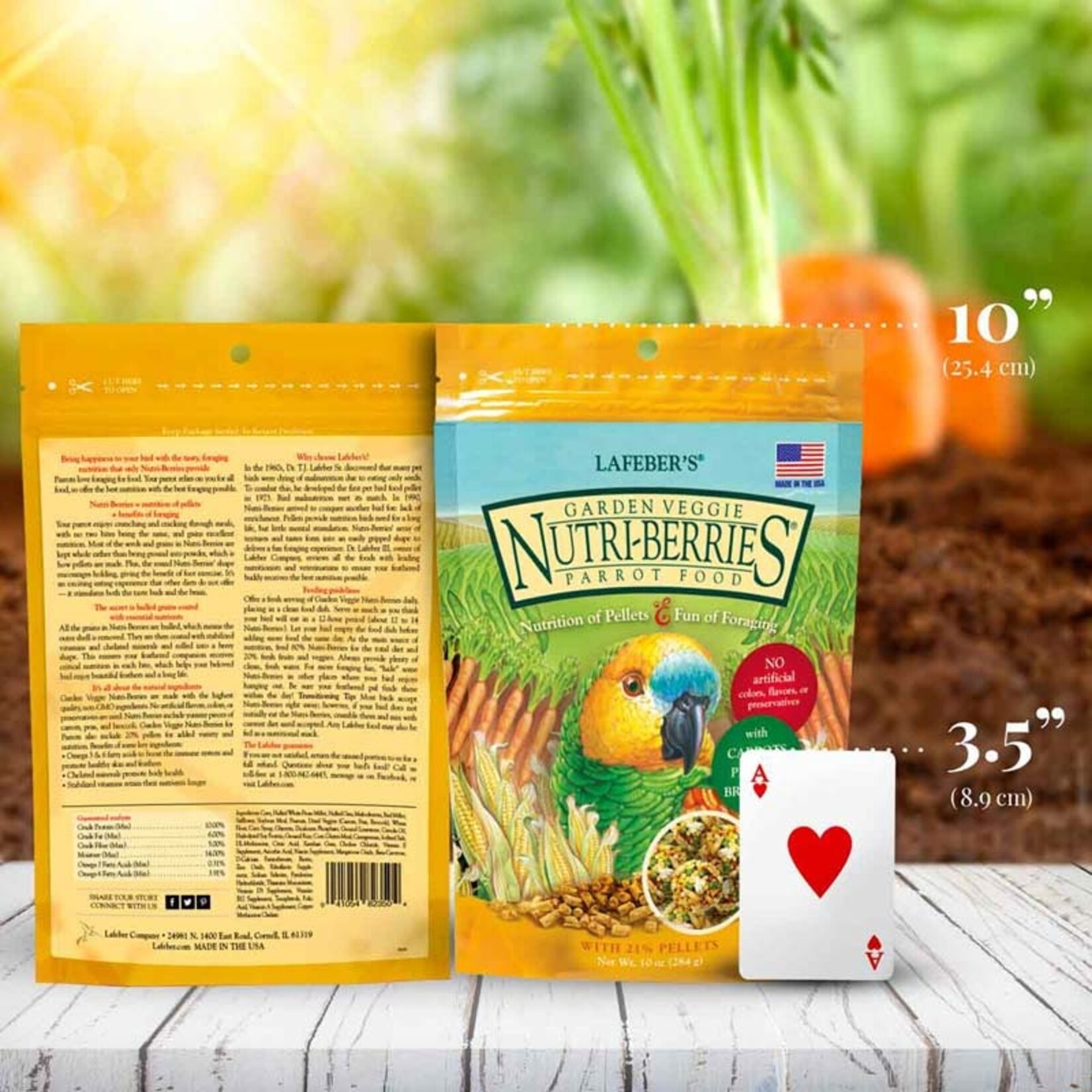 Lafeber's Lafeber's Nutri-Berries Garden Veggie Parrot (10oz)