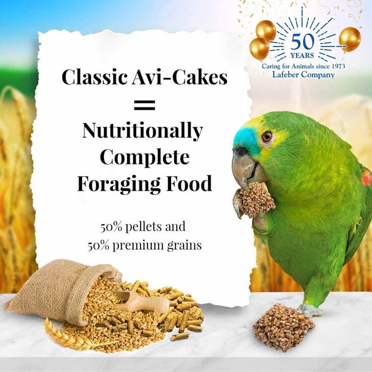 Lafeber's Lafeber Avi-Cakes Classic for Parrots (12oz)