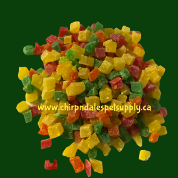 Volkmans Rainbow Papaya treats 2 oz