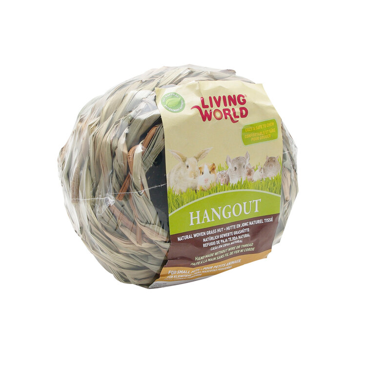 Living World Living World Hangout Grass Hut - Small (5.5 x 5.5 x 4.5 in) 61440