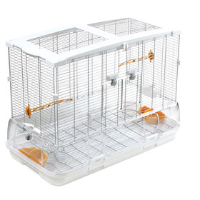 Vision Vision Bird Cage for Large Birds (L01) - Single Height - Small Wire - (30.7 x 16.5 x 22 in)