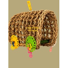 Bonkers Bonkers Seagrass Covered Wagon Small (7x4x6)