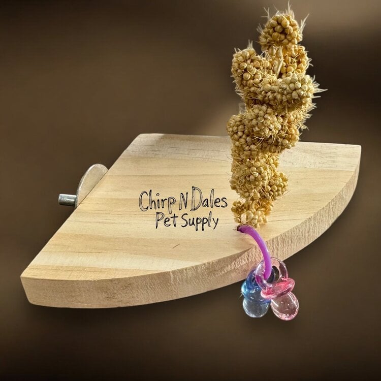 Happy Feathers Corner Perch Small