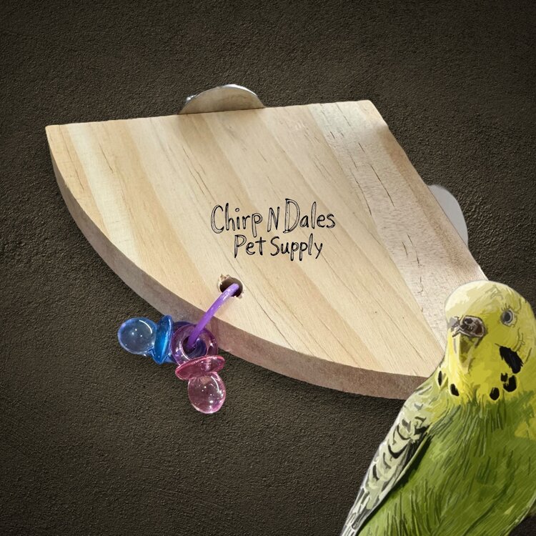 Happy Feathers Corner Perch Small