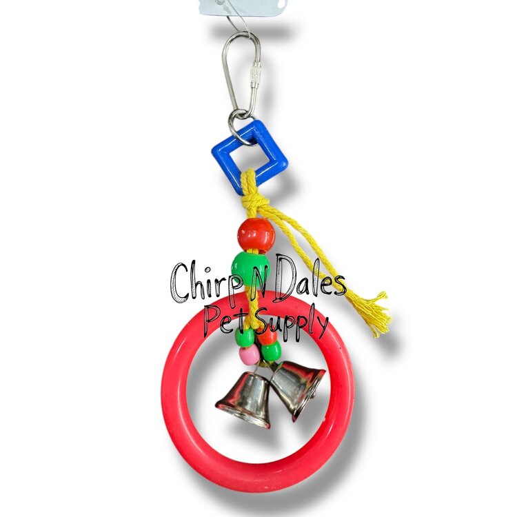 Beaks Beaks  Plastic Hanging Ring Bell