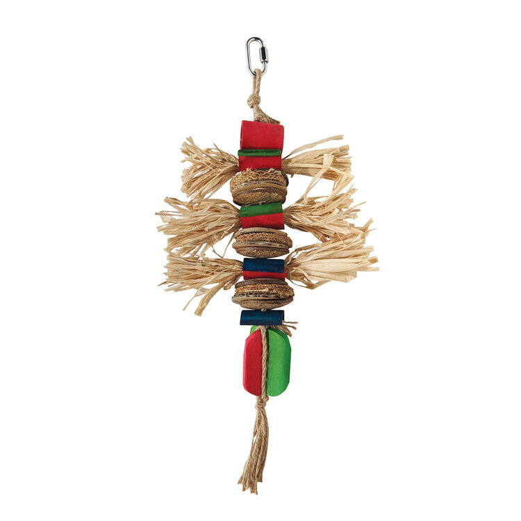Hari HARI SMART.PLAY Enrichment Parrot Toy - Grass Bundles