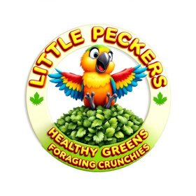 Little Peckers Little Peckers Oven Baked Healthy Greens Foraging Crunchies 125g