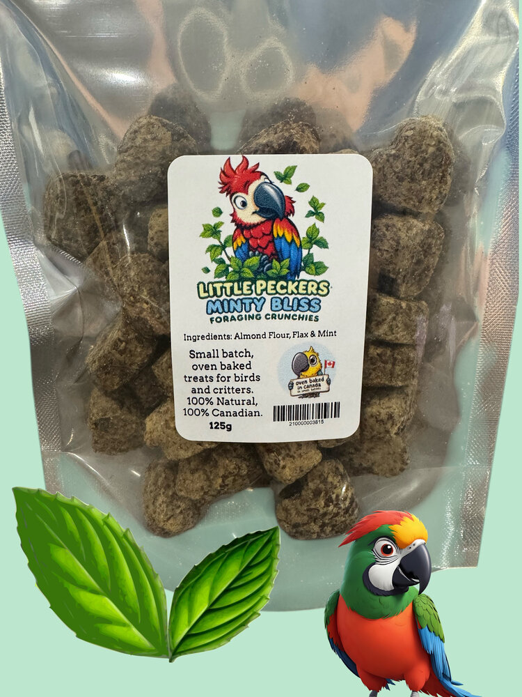 Little Peckers Little Peckers Oven Baked Minty Bliss Foraging Crunchies 125g