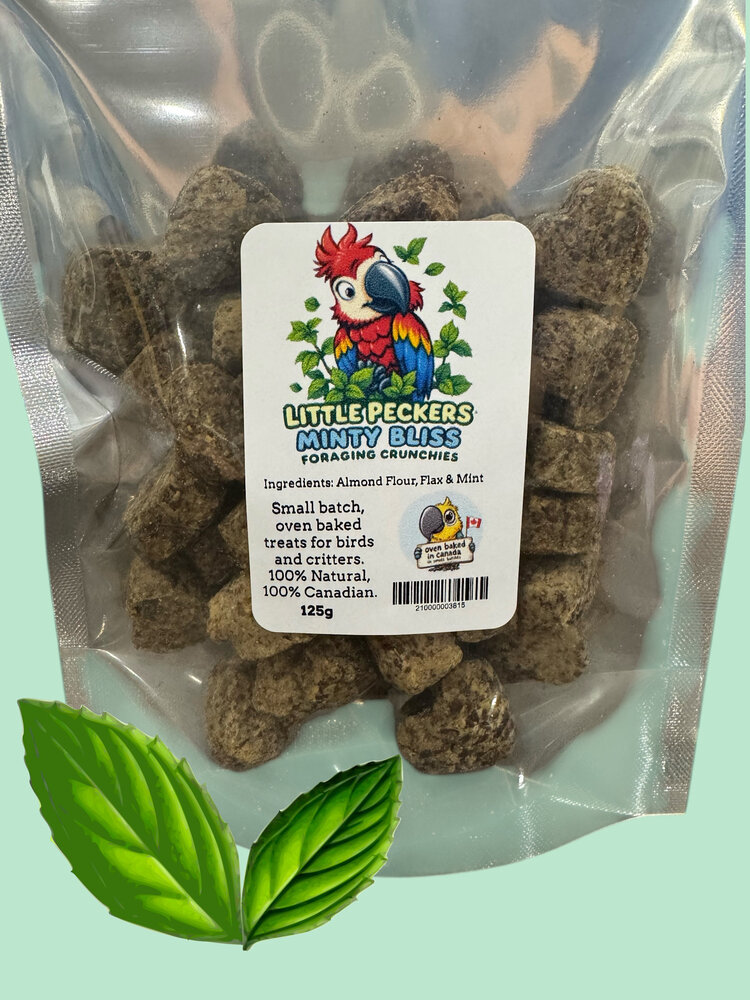 Little Peckers Little Peckers Oven Baked Minty Bliss Foraging Crunchies 125g