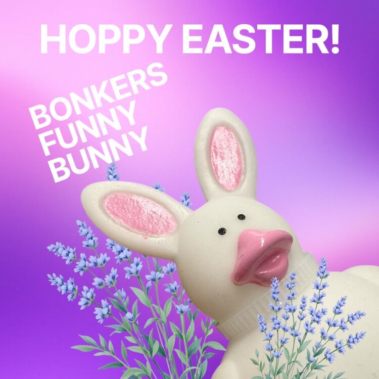 Bonkers Bonkers Funny Bunny Seagrass Foraging Bag  7” x 6”