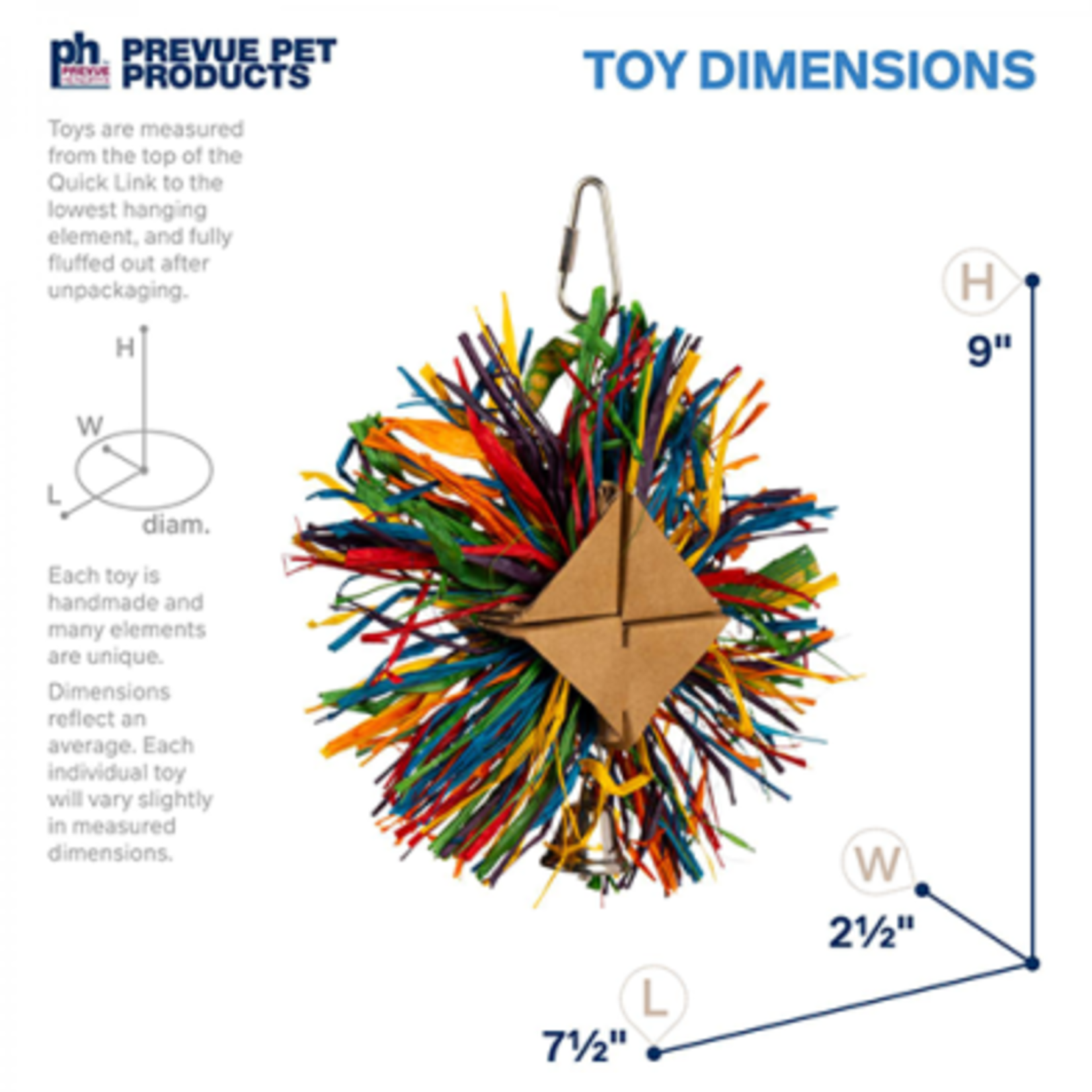 Prevue Hendryx Prevue Hendryx™ Raffia Rainbow