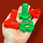 Chirp N Dales Jumbo Bird Bolts Assorted Colors