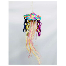 Glitter Pets Palm Jellyfish Shredding Toy 4"x4"x10.5"