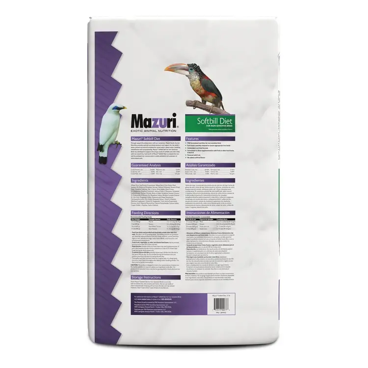 Mazuri Mazuri® Softbill Diet 2lb