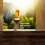 Happy Feathers Maple Flat Perch Small