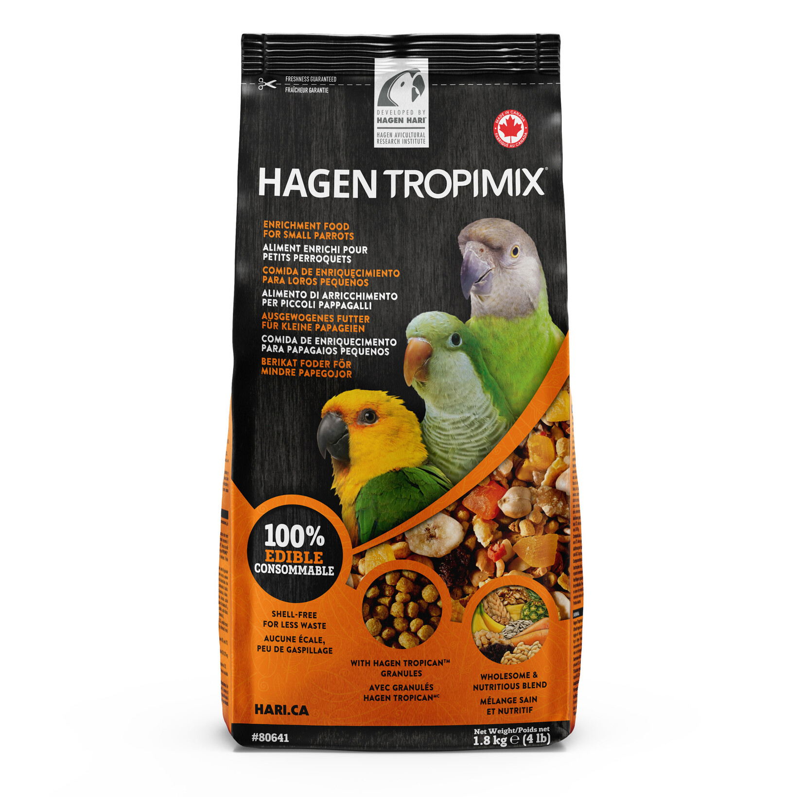 Hari Tropimix for Small Parrots, 4 lb 80641