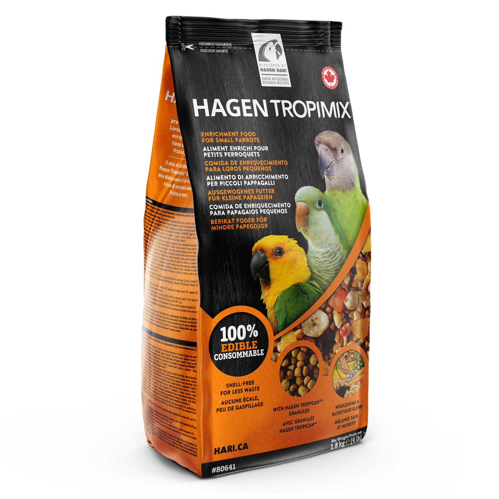 Hari Tropimix for Small Parrots, 4 lb 80641