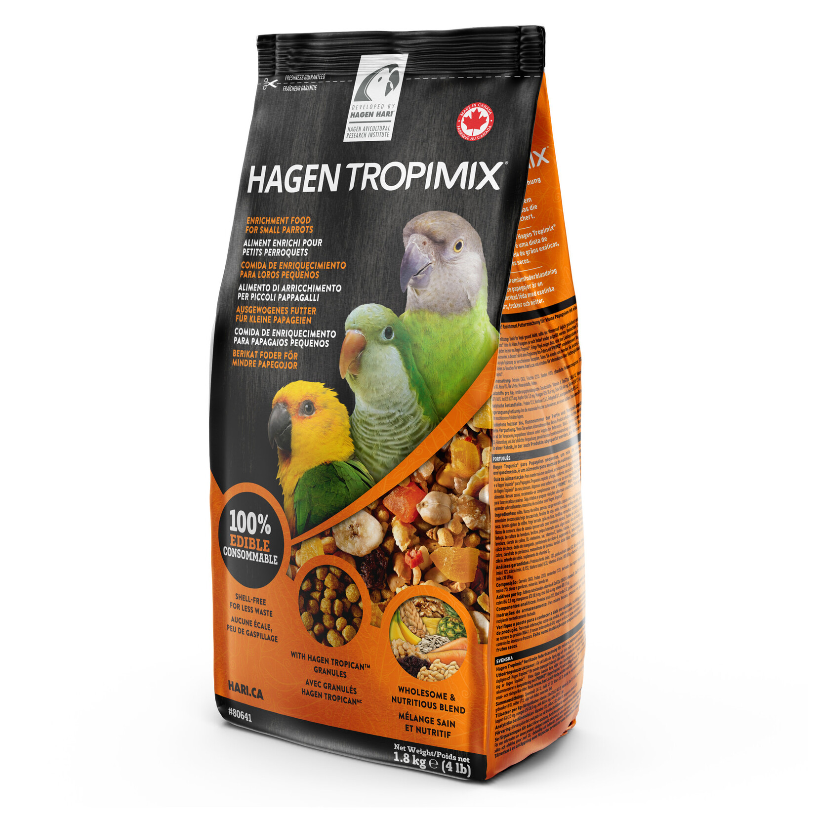 Hari Tropimix for Small Parrots, 4 lb 80641