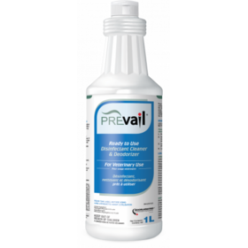 Virox Prevail Vet Grade Avian Disinfectant, Ready to Use 1L