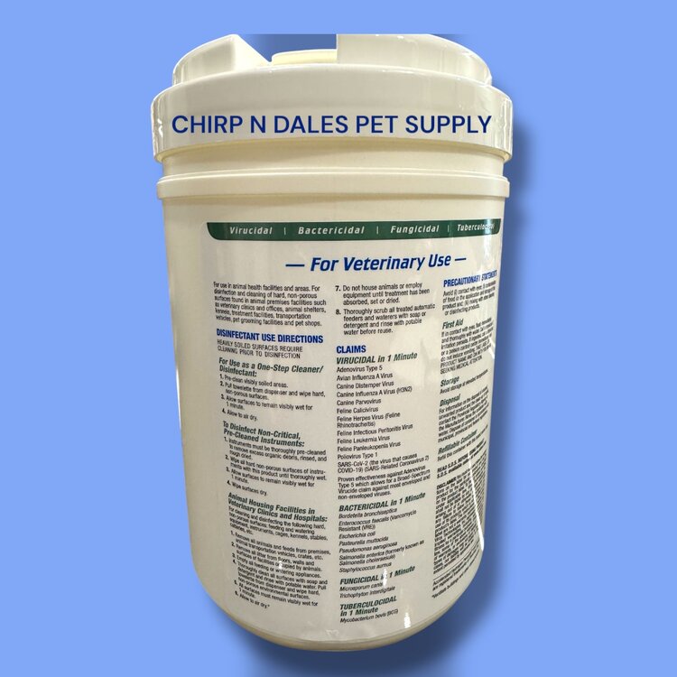Virox Prevail™ Vet Grade Avian Disinfectant Wipes (160/PK)