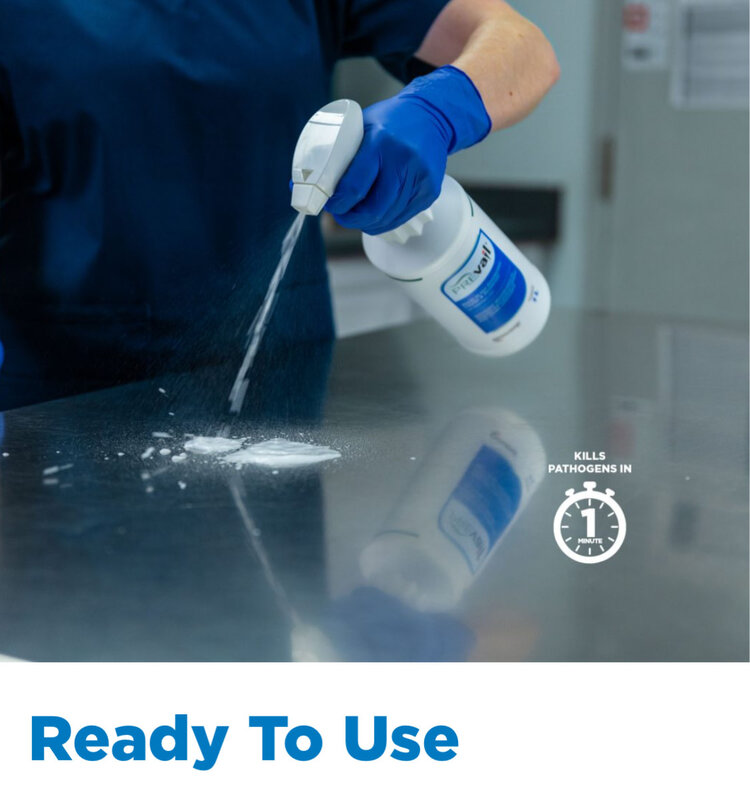 Virox Prevail Vet Grade Avian Disinfectant, Ready to Use 1L