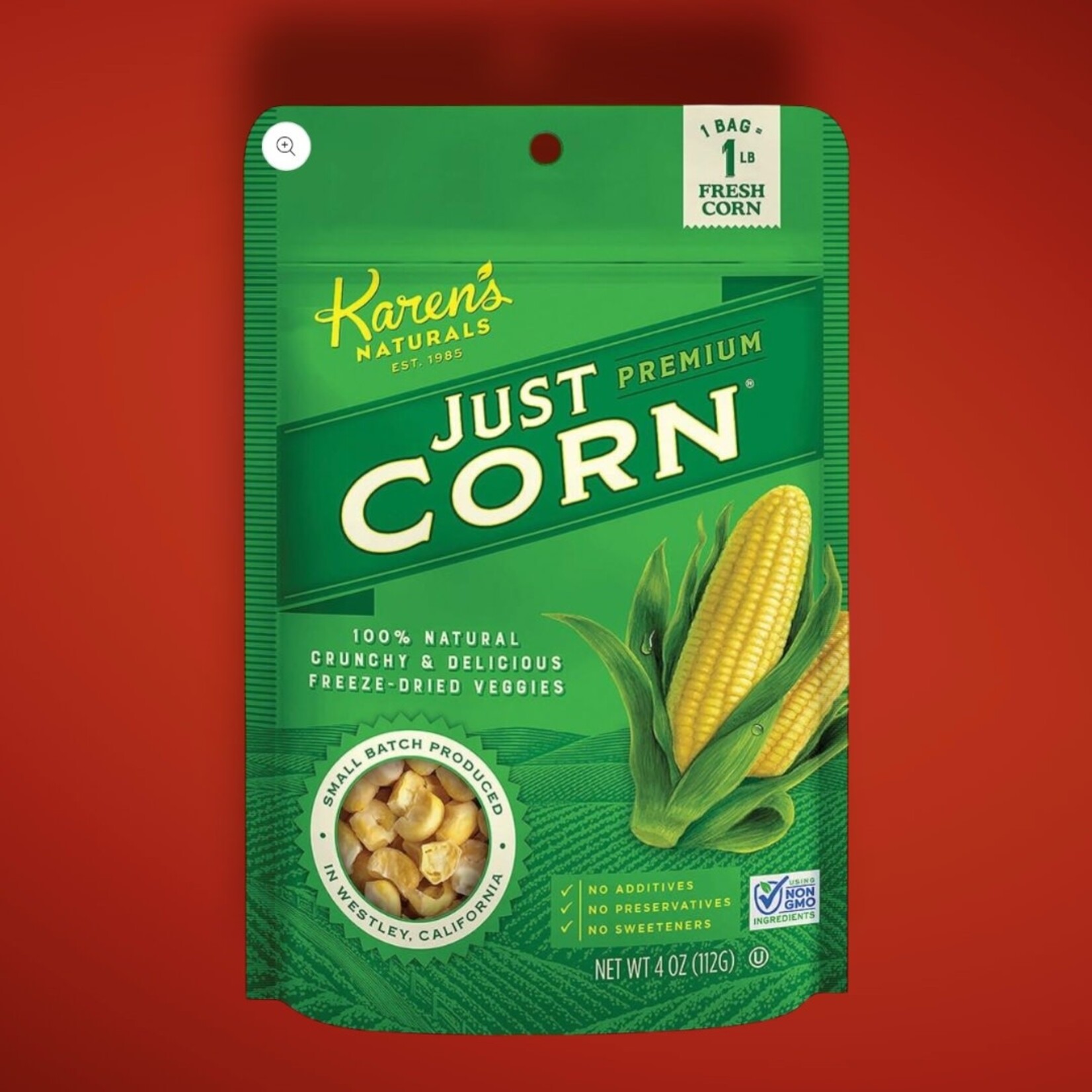 Karen's Naturals Karen's Naturals Just Corn 4 oz