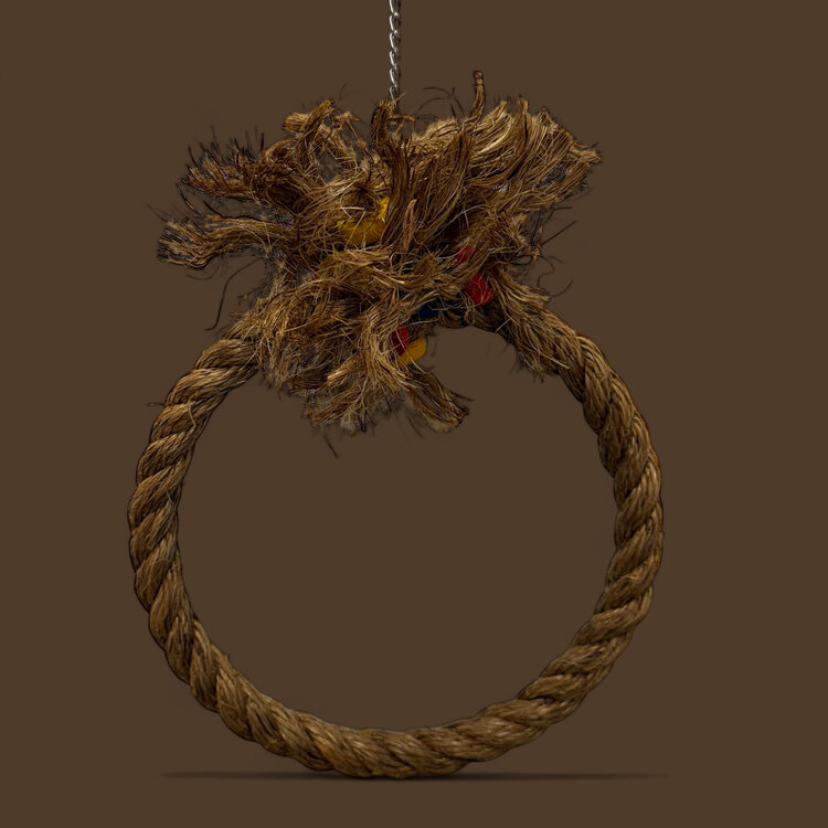 Bonkers Natural Manila Swing Medium 10"