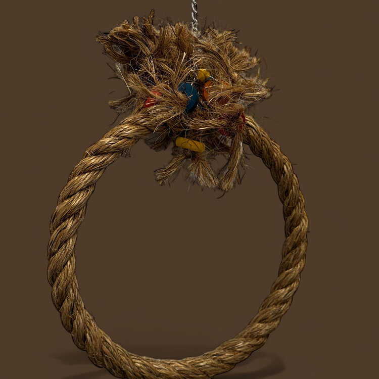 Bonkers Natural Manila Swing Medium 10"