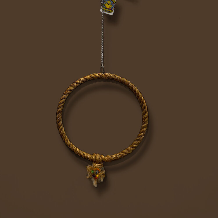 Bonkers Bonkers Natural Manila Swing Large 15”