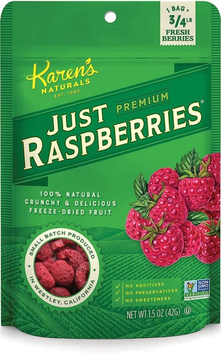Karen's Naturals Karen's Naturals Just Raspberries 1.5oz