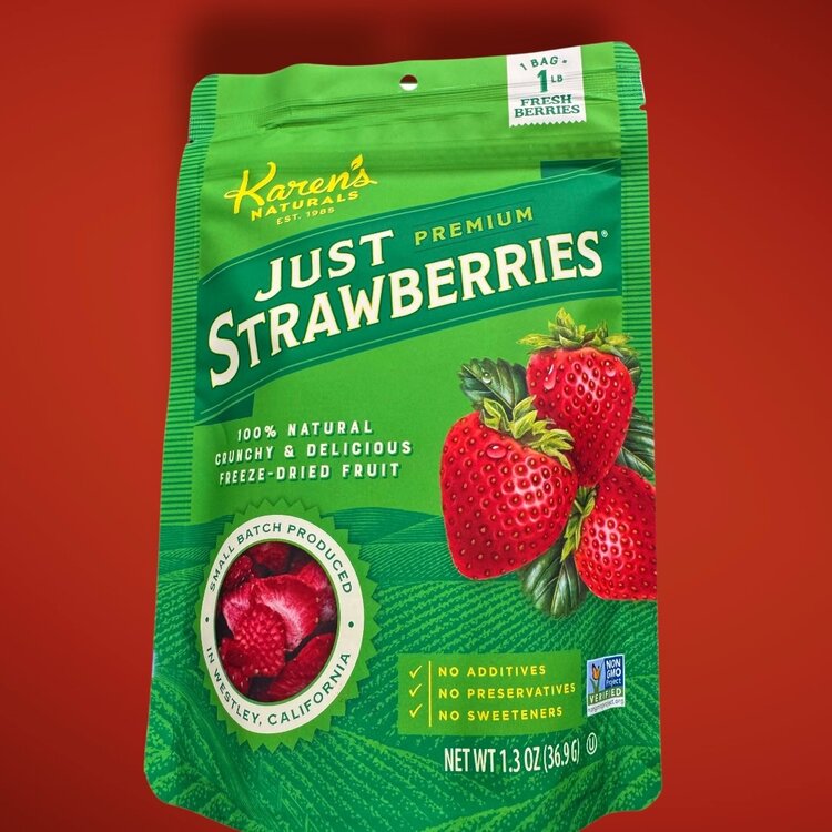Karen's Naturals Karen's Naturals Just Strawberries 1.3 oz