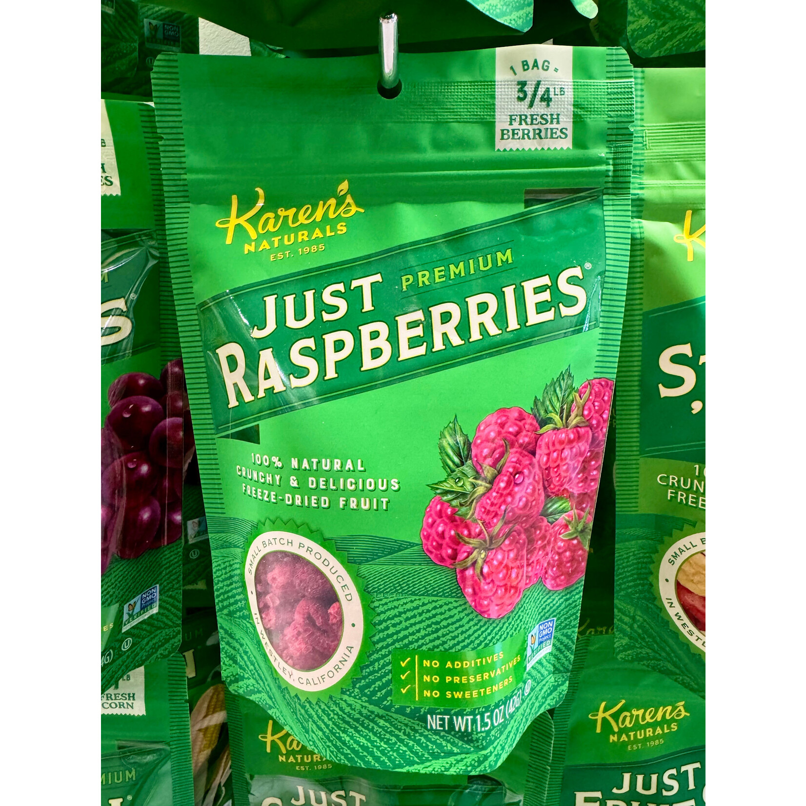 Karen's Naturals Karen's Naturals Just Raspberries 1.5oz