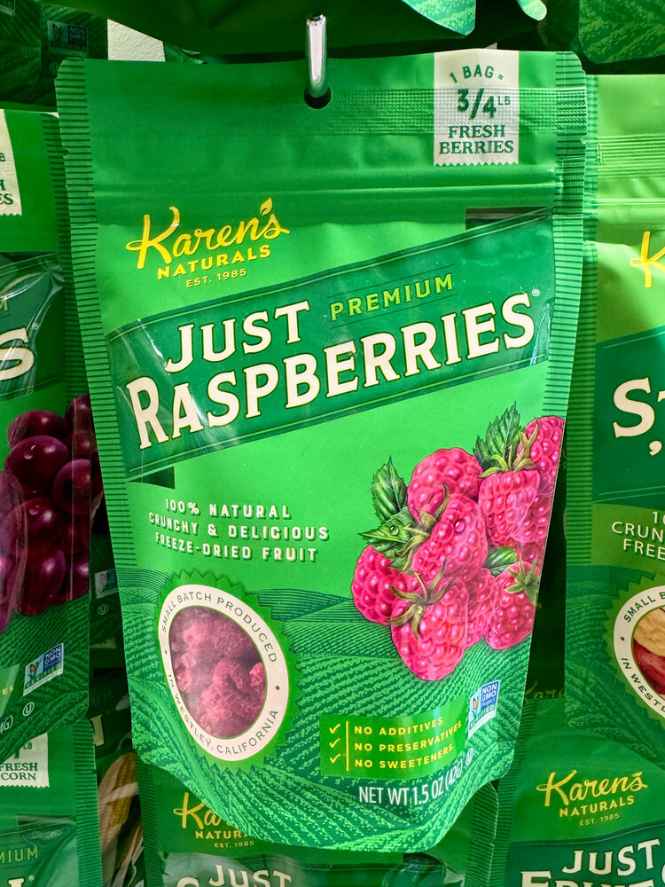 Karen's Naturals Karen's Naturals Just Raspberries 1.5oz