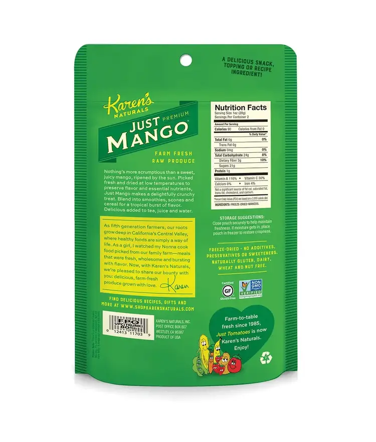 Karen's Naturals Karen's Naturals Just Mango 2 oz