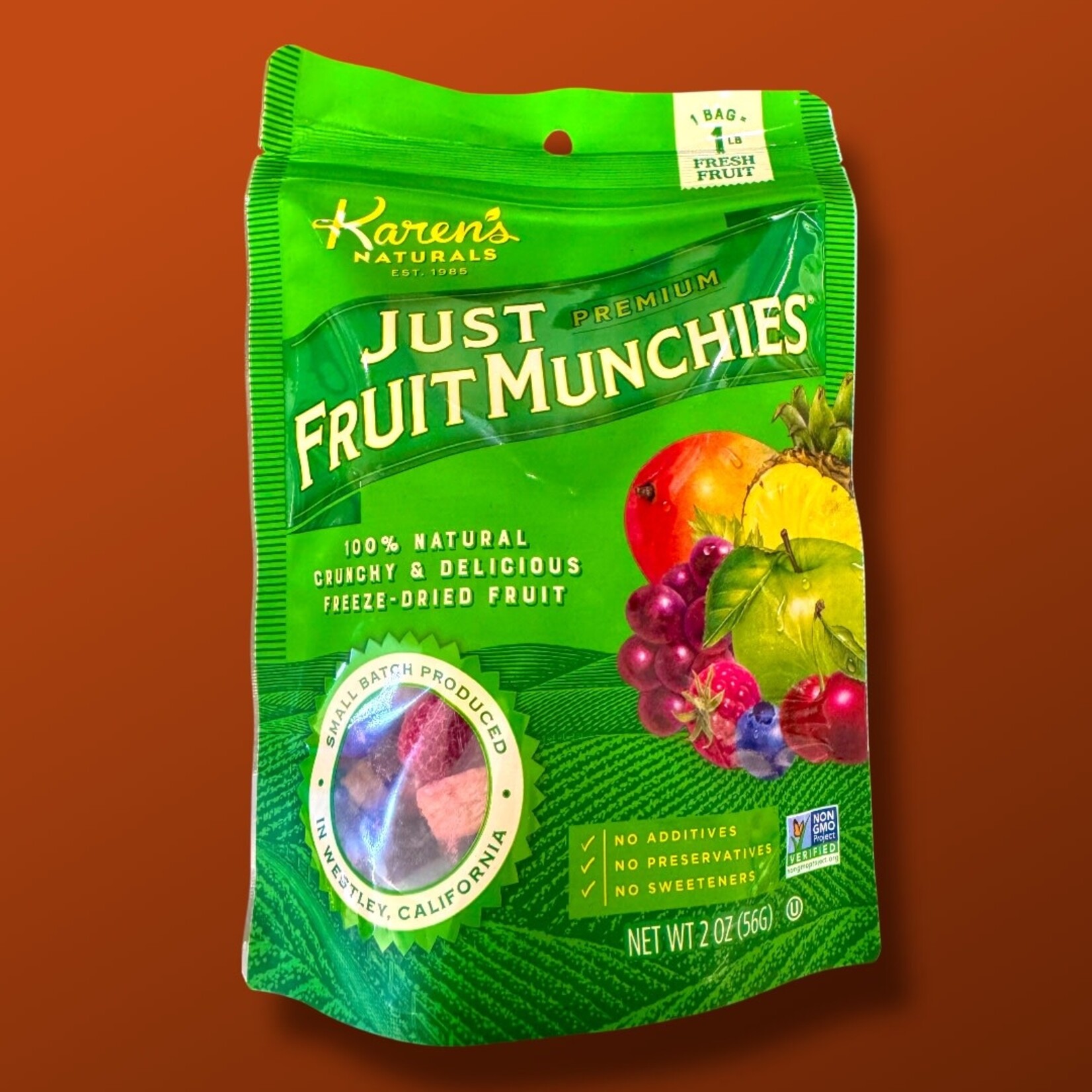 Karen's Naturals Karen's Naturals Just Fruit Munchies 2 oz