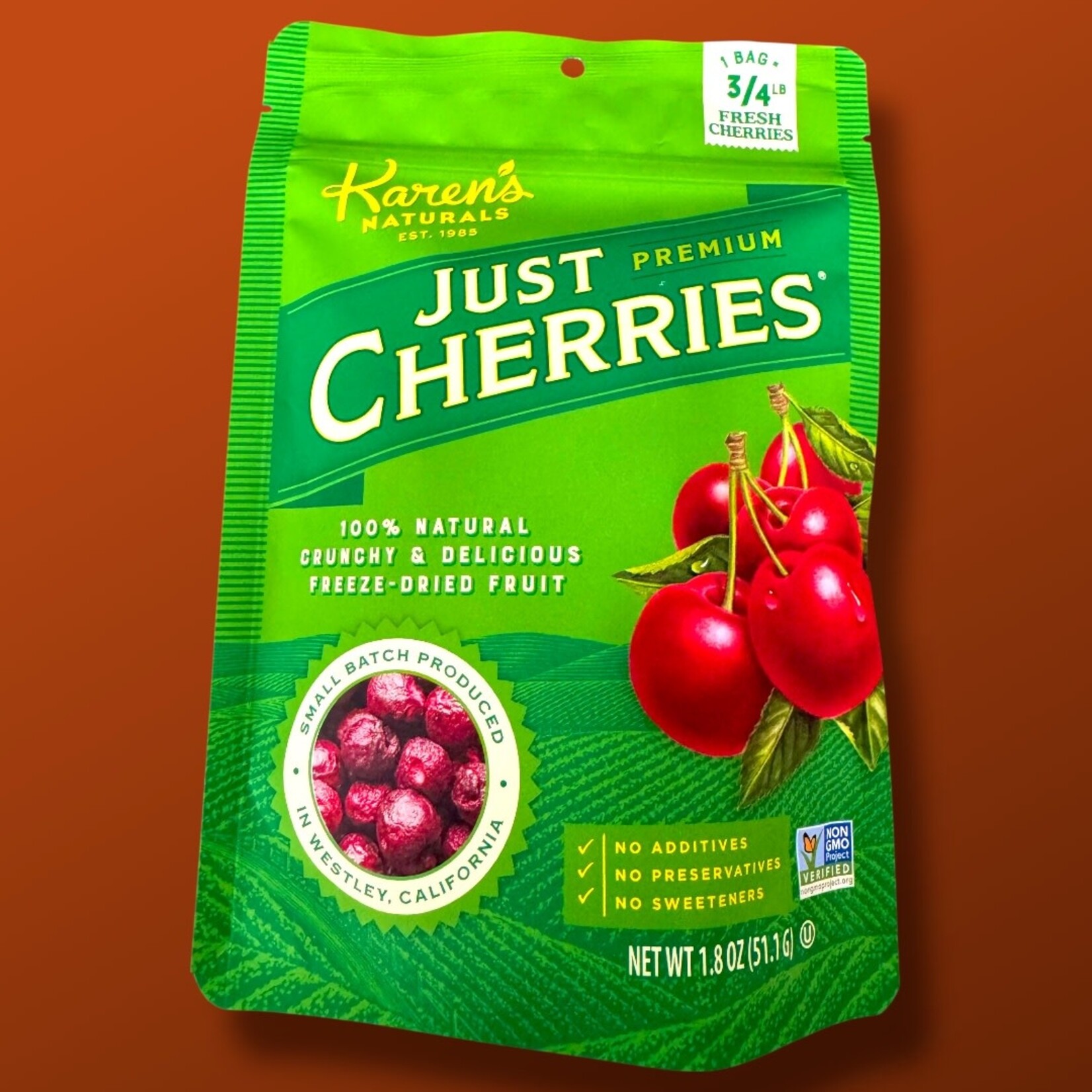 Karen's Naturals Karen's Naturals Just Cherries 1.8 oz