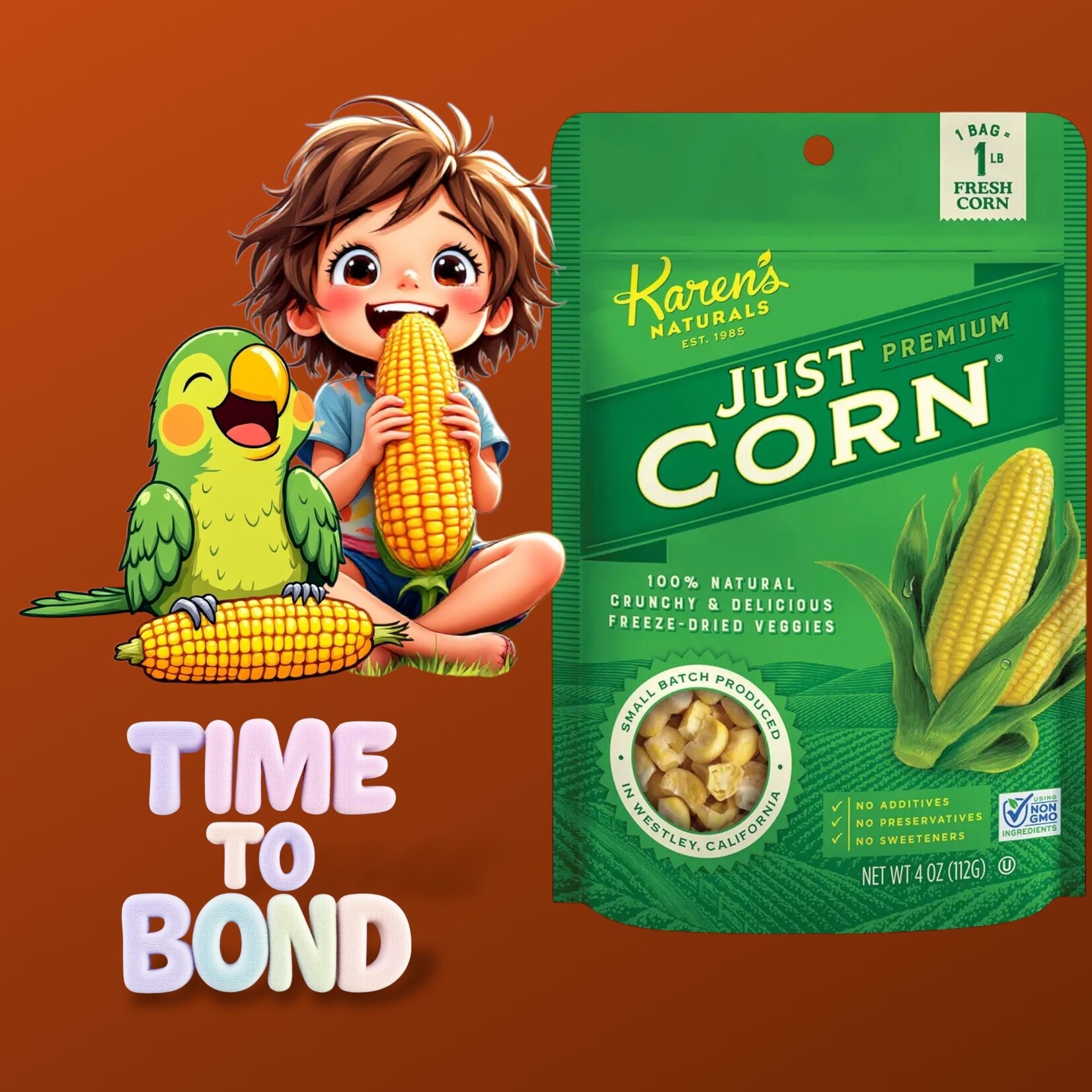 Karen's Naturals Karen's Naturals Just Corn 4 oz