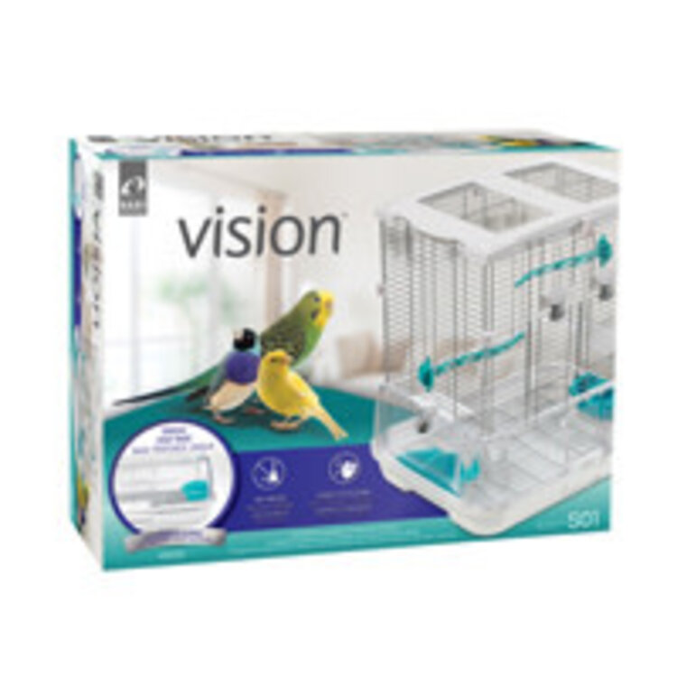 Vision Vision Small Bird Cage #S01, 19"x15"x20",
