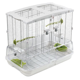 Vision Vision Medium Bird Cage #M01, 25"x16"x21", Small Wire, Single Height