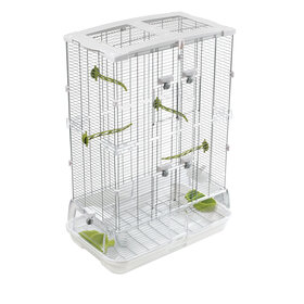 Vision Vision Medium Bird Cage #M02, 25"x16"x34", Small Wire, Double Height,