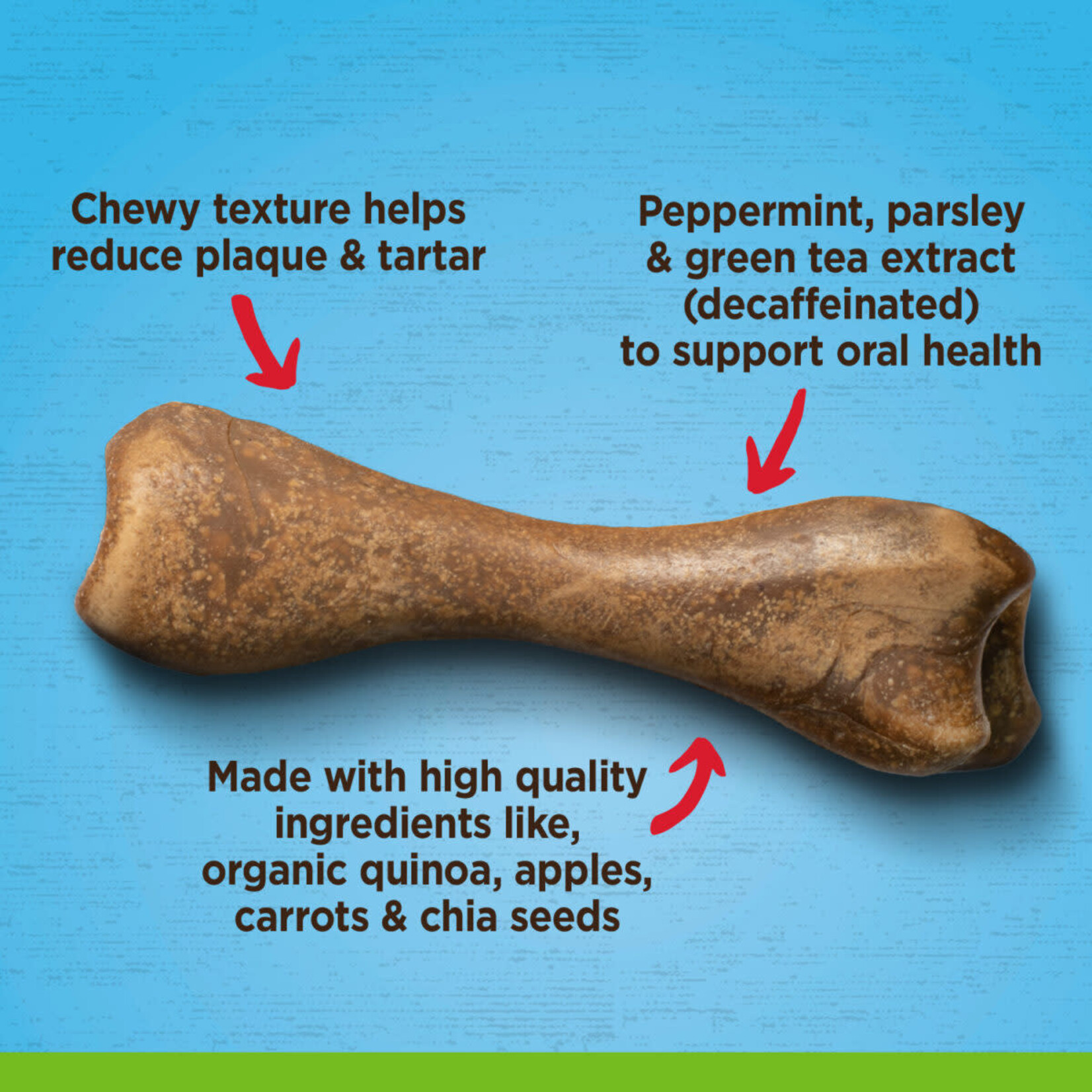 Zoe Zoë Dental Bones - Vanilla and Mint Flavour - Small - 229 g (8.1 oz)