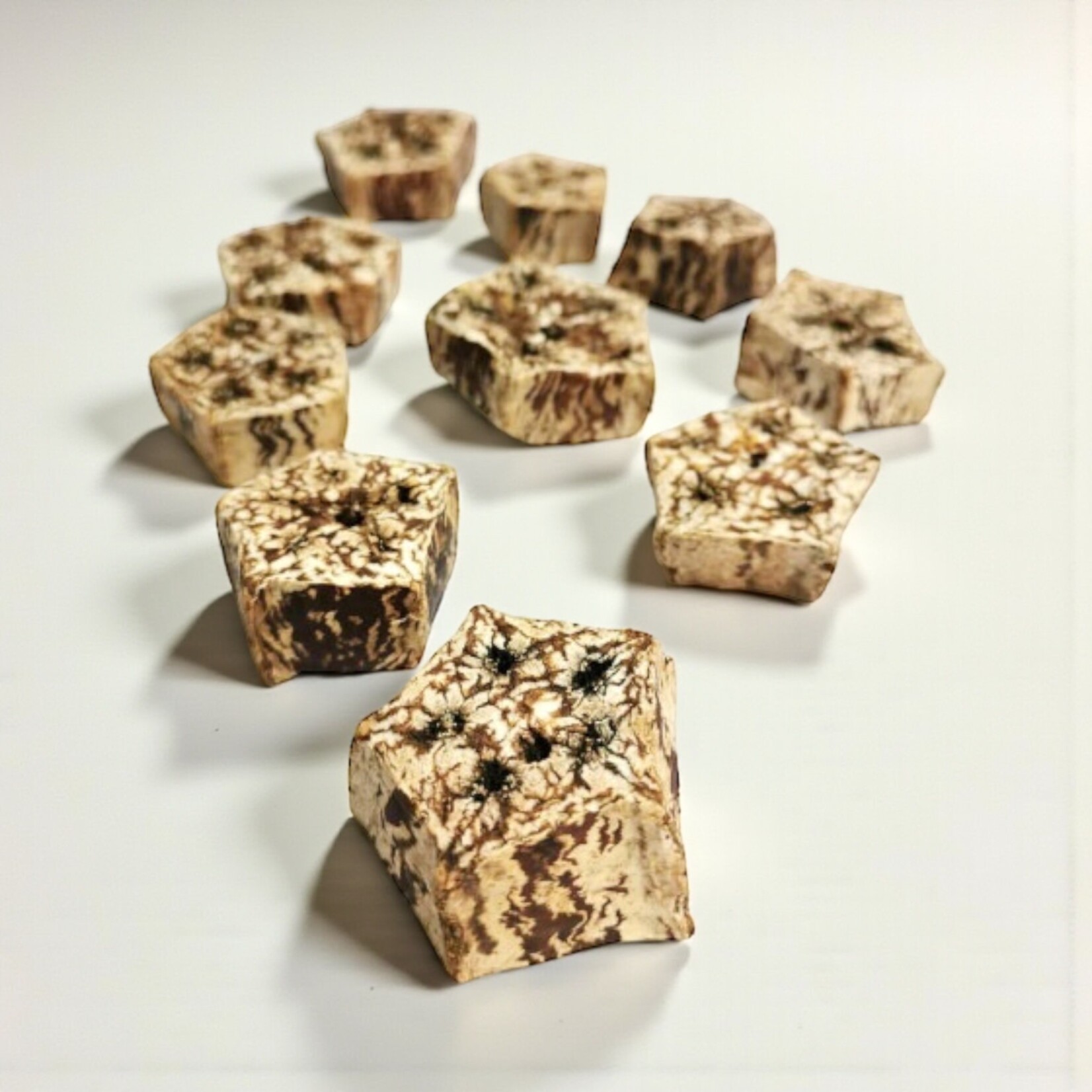 Glitter Pets Mahogany Pod Slices 10 pack