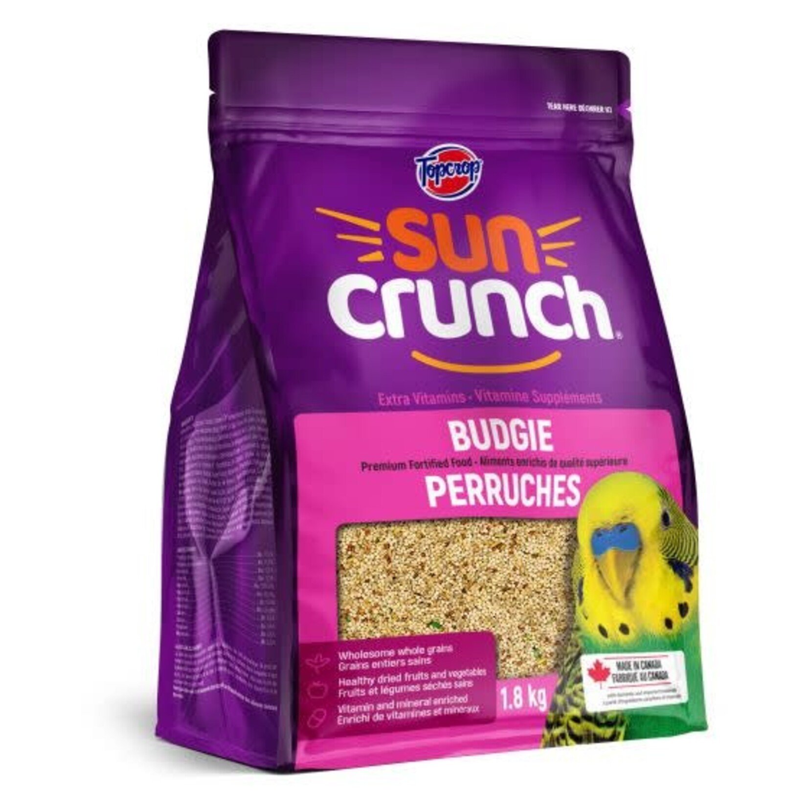 Topcrop Topcrop Suncrunch Budgie Food 1.8kg